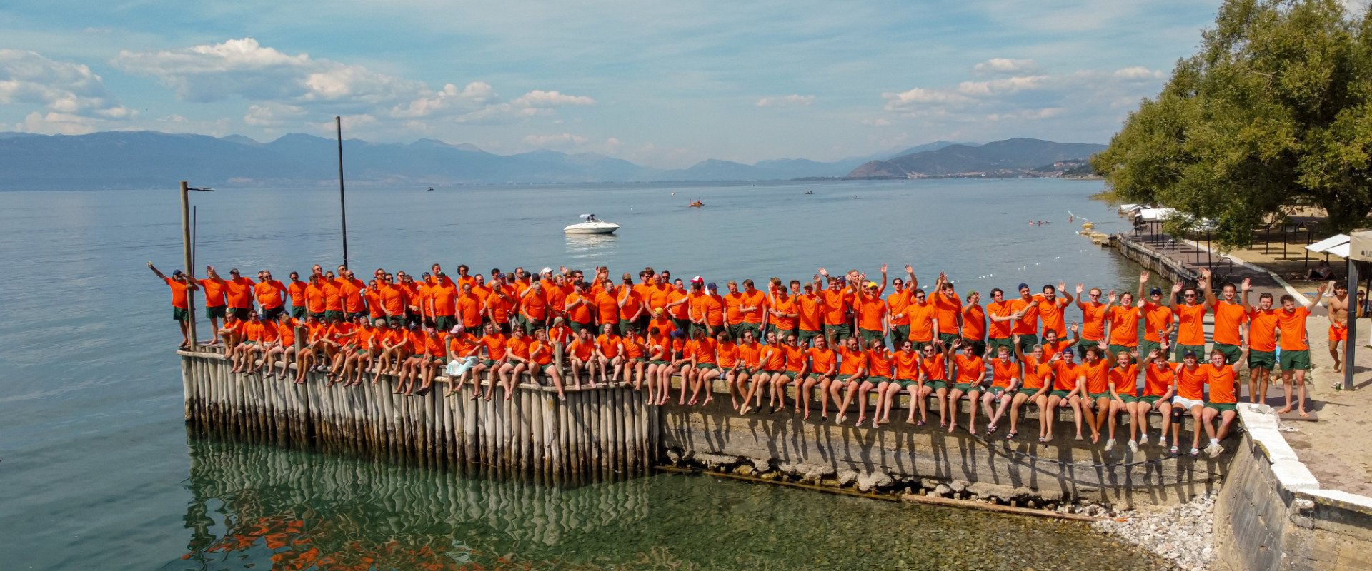 Groepsfoto Macedonie Mccoy