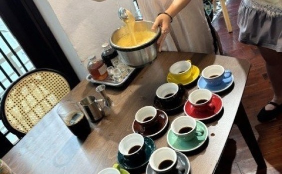 Koffie cursus Egg Coffee Hanoi