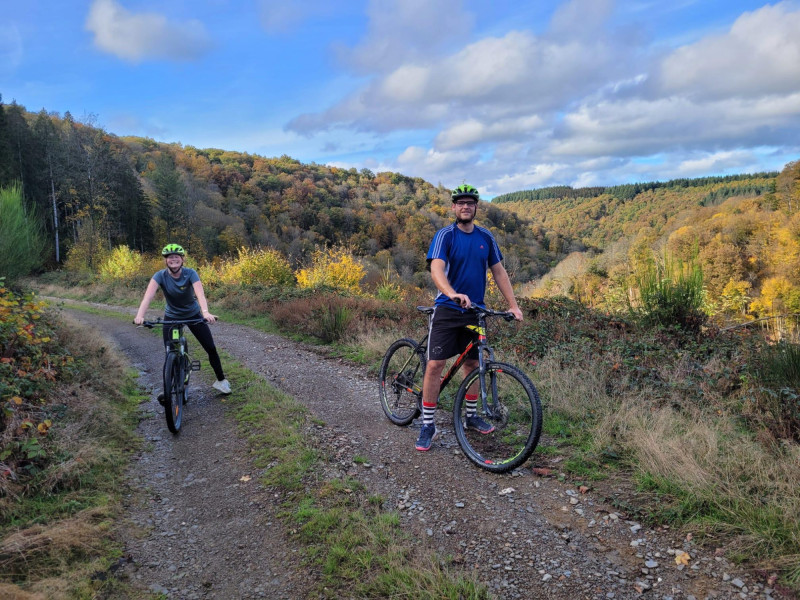 Mountianbiken Ardennen Milou F2 U