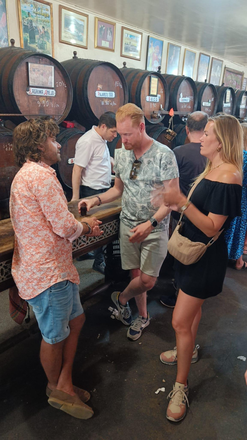 Antigua Casa de Guardia Daan met groep vrienden