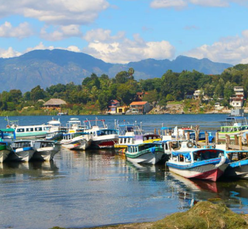 Boat tour Lake Atitlan