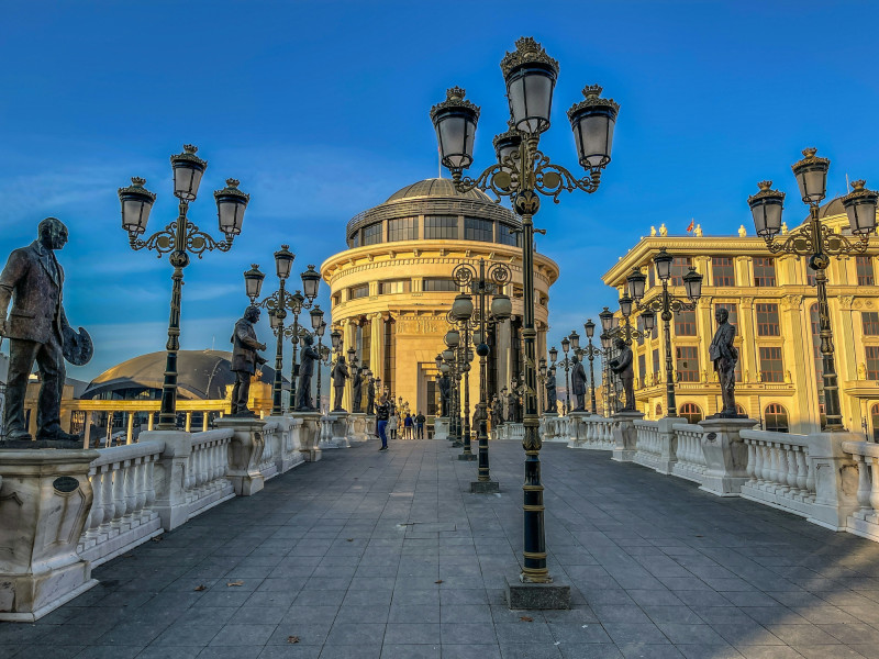 Skopje stad